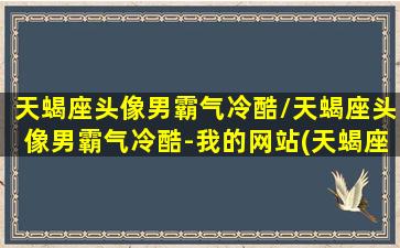 天蝎座头像男霸气冷酷/天蝎座头像男霸气冷酷-我的网站(天蝎座头像男 星空图)